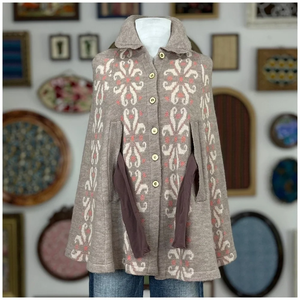 Anthro “Flowering Pompona Cape” by Madchen - Picture 7 of 16